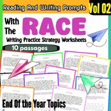 End Of The Year Summer Packet Race strategy practice Worksheets
