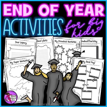 Preview of End of the Year Activities for Teens
