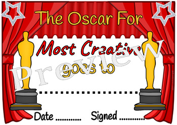 End Of Year Awards - 35 Oscars For Theater Class by Love 2 Learn English