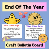 End Of Year Craft Bulletin Board, Year End Planner And Sum