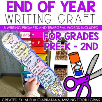 Preview of End Of Year Craft, Bulletin Board, Writing Project, Reflection