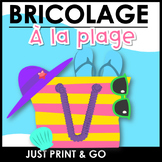 French End Of Year Craft & Writing Activities | Bricolage d'été