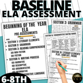 End Of Year ELA Activities Assessment Argumentative Inform