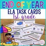 End Of Year ELA Task Cards {1st Grade}