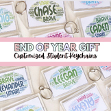 End Of Year Gift - Customized Student Keychains