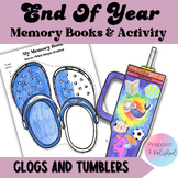 End Of Year Memory Book & Writing Activities Printable & D