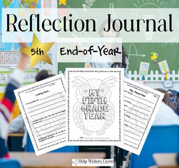 End Of Year Reflections by Help Writers Grow | TPT