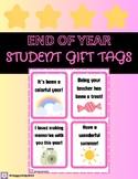 End Of Year Student Gift Tags!