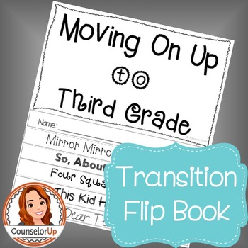 Preview of End Of Year Transition Activity Moving on Up Flipbook