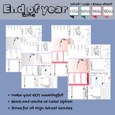 End Of Year Zine | Reflect On Your Year | Meaningful Activity