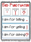 End Punctuation Anchor Chart - FREE