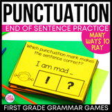 End Punctuation Grammar Game