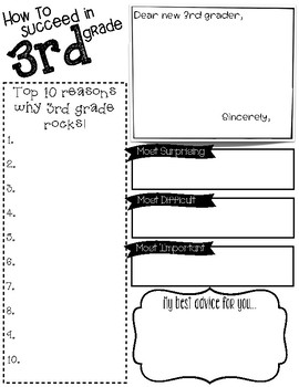 end of 3rd grade fun packet by classroom collaboration tpt