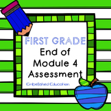 End of Module 4 Math Assessment First Grade