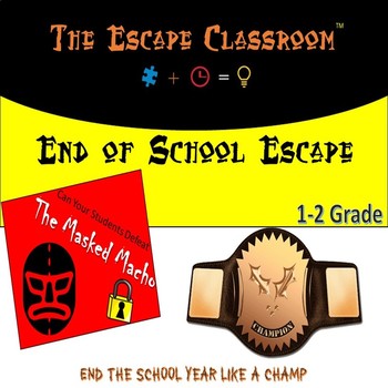 Preview of End of School Escape Room (1-2 Grade) | The Escape Classroom