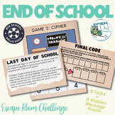 End of School Year Escape Room Crack the Code ELA and Math