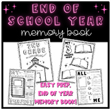 End of School Memory Book | Memory Book | End of School Ye