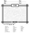 End of School Year Activity - Fun Word Search Worksheet