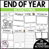 End of School Year Activity Pack - 20 No Prep Pages