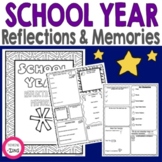 End of Year School Reflections and Memories Writing Journal