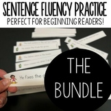 End of School Year Sentence Fluency Practice BUNDLE