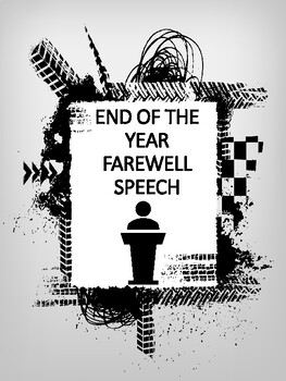 Preview of End of School Year Speech Cards! (Who says you can't teach class?)
