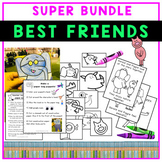 Back to School Fun Bundle of Piggie and Elephant Coloring 