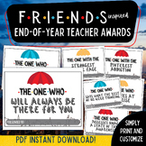 End of School Year Teacher Awards | Friends Edition | Teac