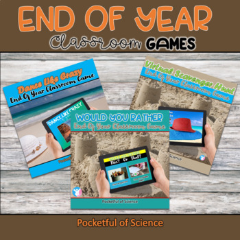 Preview of End of School Year Virtual Classroom Games
