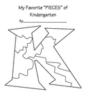 End of School year - Pieces of Kindergarten