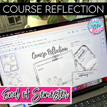 Preview of End of Year Course Reflection and Evaluation for ELA