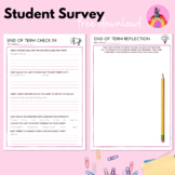 End of Term Reflection FREEBIE