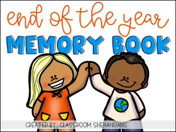 Preview of Elementary Memory Book {End of The Year FREEBIE}