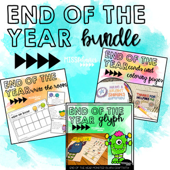 Preview of End of The Year Activities Bundle