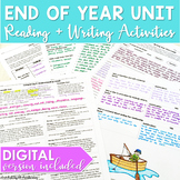 End of Year Reading and Writing Activities PRINT and DIGIT