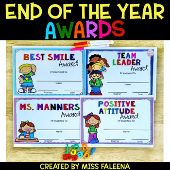 awards end preschool