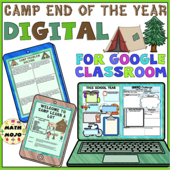 Preview of End of The Year Camp: Digital Activities for Google Classroom