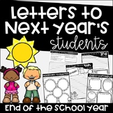 End of The Year Letters to Next Year's Students