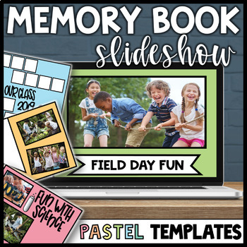Preview of End of The Year Slideshow Templates | Digital Memory Book | Google  PowerPoint