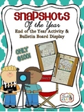 End of The Year Snapshots Activity -  Writing and Art
