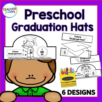 Preview of PRESCHOOL GRADUATION Crowns HAT Headband End of the Year CRAFT Activities