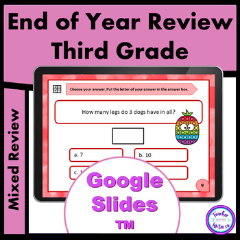 Preview of End of Year 3rd Grade Review | Google Slides (TM)