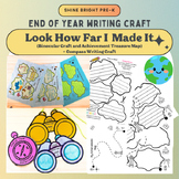 End of Year Achievement Craft/ Treasure Map Writing Activity