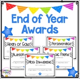 End of Year Achievement and Character Awards PDF VERSION 