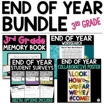 End of Year Memory Book Printables