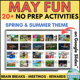 End of Year Activities | BUNDLE of Summer Games for May Mo