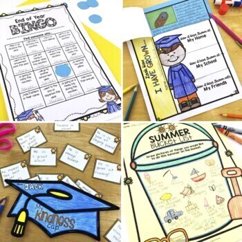 End of the Year Memory Book Bingo Game - Editable Print and Digital  Templates, Made By Teachers