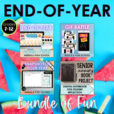 End of Year Activities Bundle | Summer Break | Middle & Hi