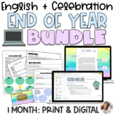 End of Year Activities: ELA Digital & Print Mega Bundle | 
