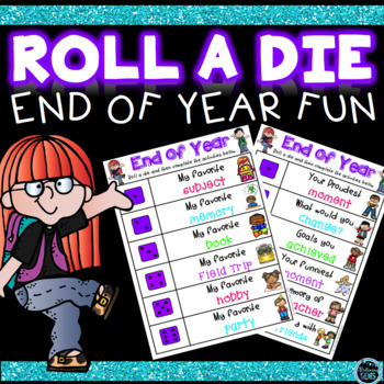 Preview of End of Year Activities Elementary | End of Year Games | Literacy Center